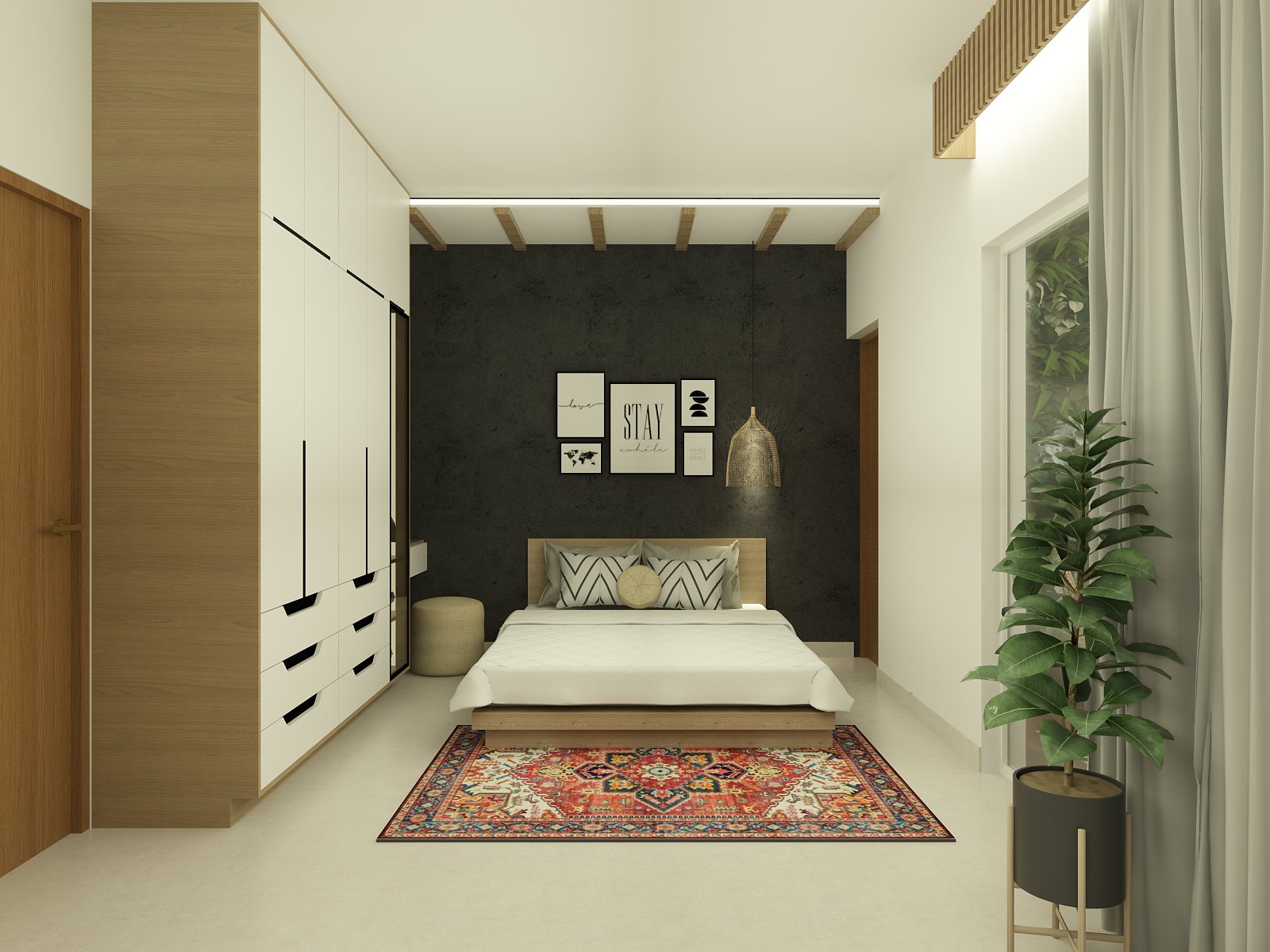Guest Bedroom Option 4
